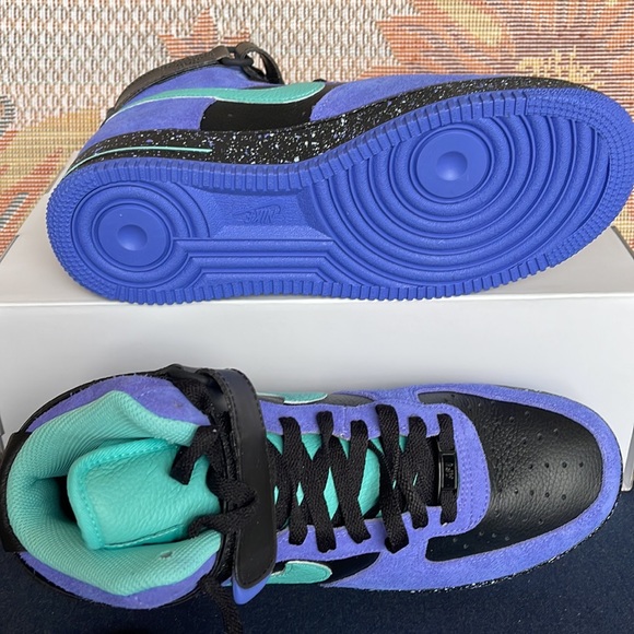 Nike Air Force 1 Mid Custom WMNS sneakers - Platforms - Picture 4 of 16